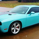 Rick Jones’s prized Dodge Challenger in special order color “Paterni-teal”